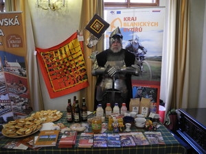 Výrobky KRAJ BLANICKÝCH RYTÍŘŮ regionální produkt putovaly až do senátu. Provázel je