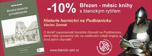 Březen - měsíc knihy s blanickým rytířem